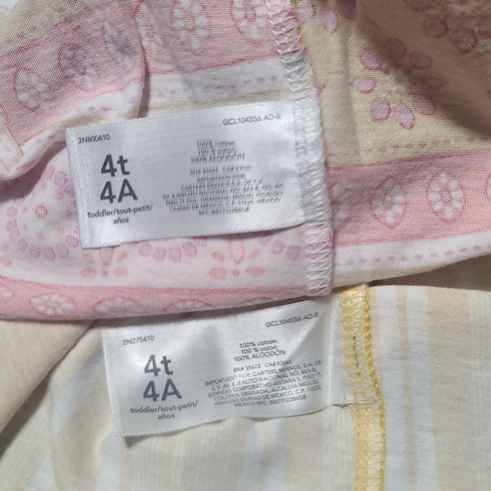 Girl's 4T Carter’s 100% Summer Dresses Bundle - Picture 8 of 8